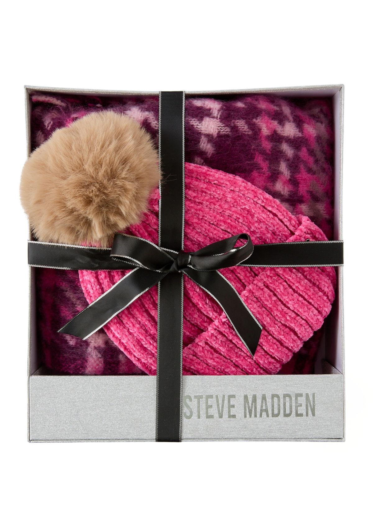 2-Piece Box Set - Chenille Beanie
