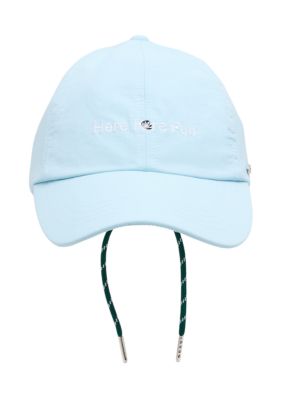 Steve Madden Women's Take Me Out Bow Baseball Cap, Light Blue