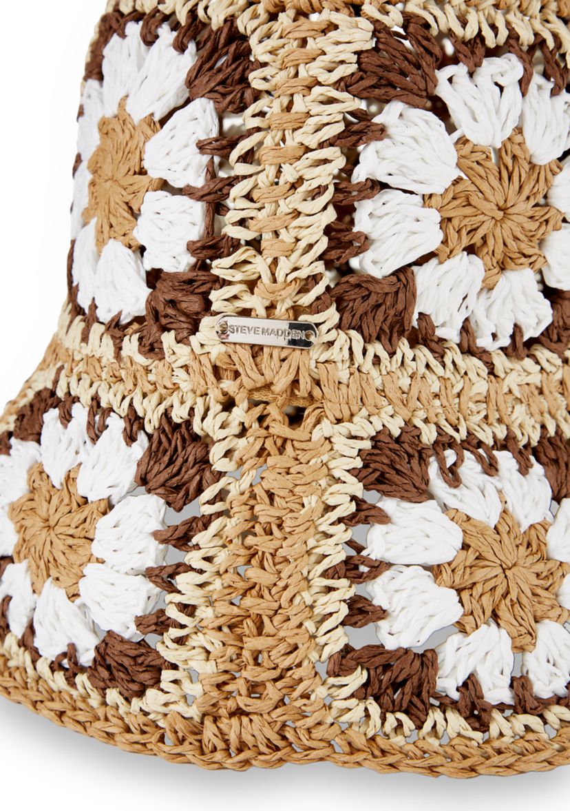 Steve Madden Bright Nomad Straw Bucket Hat | Belk
