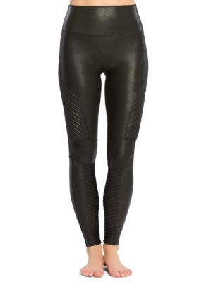 Spanx Black Camo Faux Leather Leggings – MELISSA JEAN