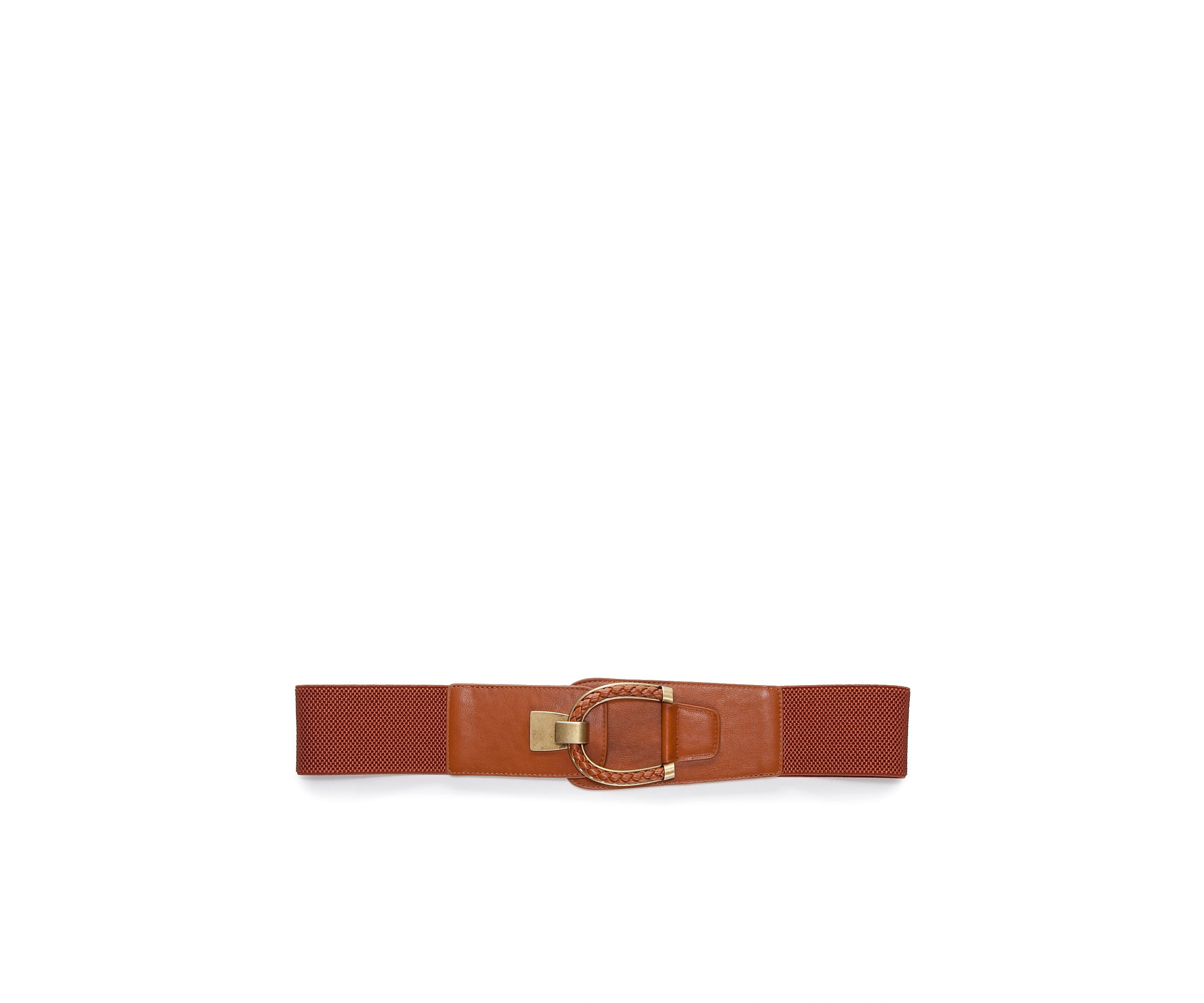 Smooth Stretch Braided Buckle Belt