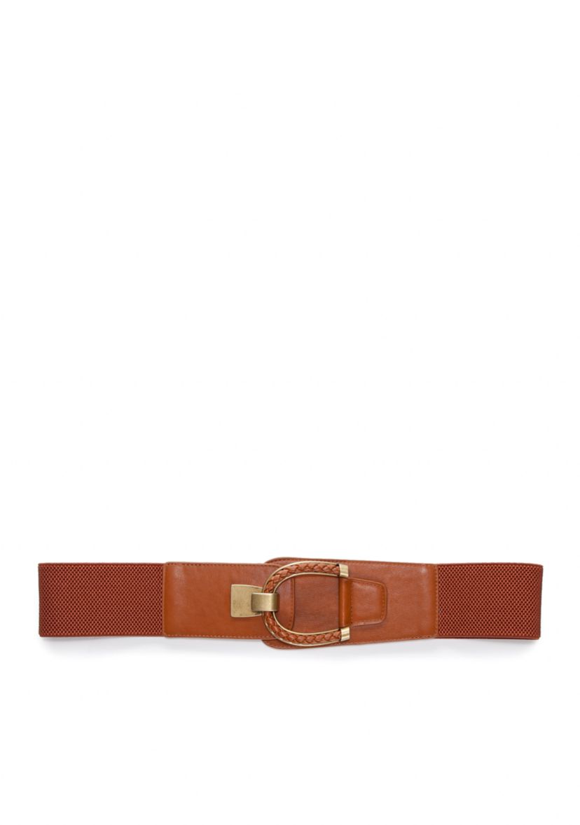 Smooth Stretch Braided Buckle Belt
