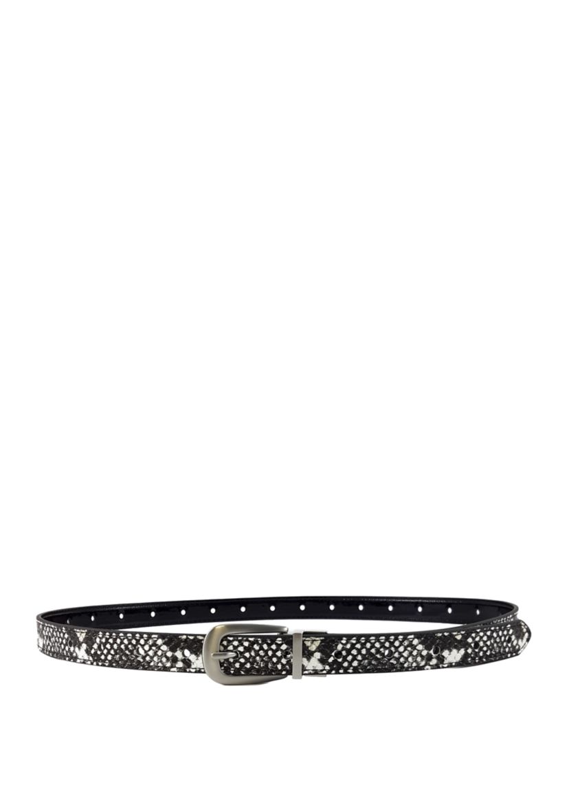 Womens Python Belt