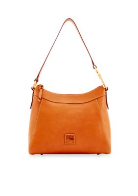 Dooney & Bourke Florentine Large Cassidy Hobo Bag, Brown -  0799344614447