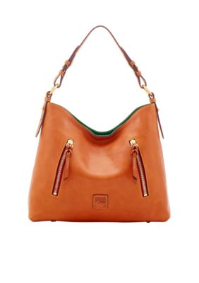 Dooney and bourke suede cooper hobo hot sale