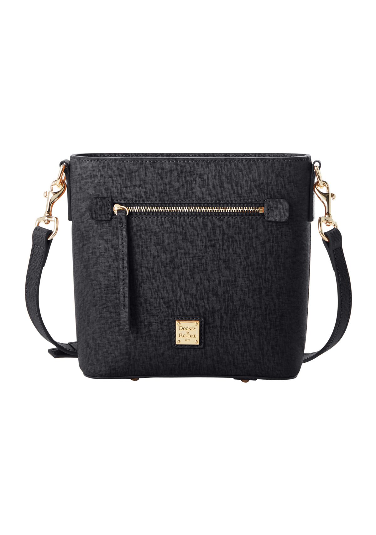 Saffiano Small Zip Crossbody Bag