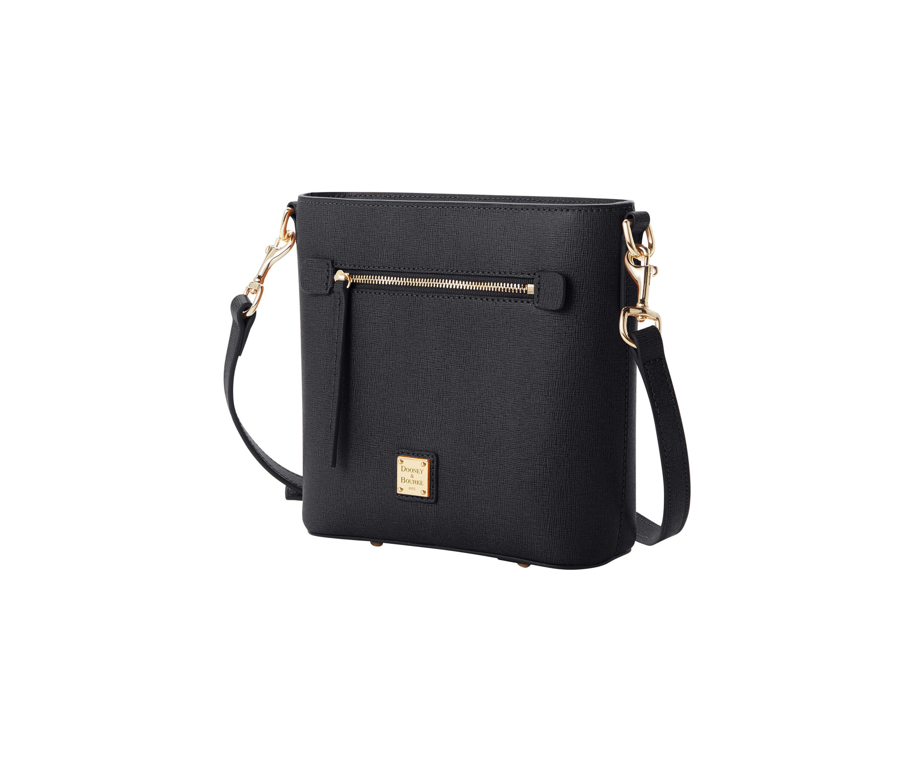 Saffiano Small Zip Crossbody Bag