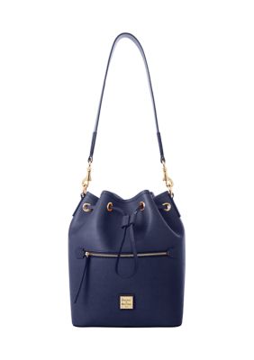 Dooney & Bourke Saffiano Drawstring Shoulder Bag