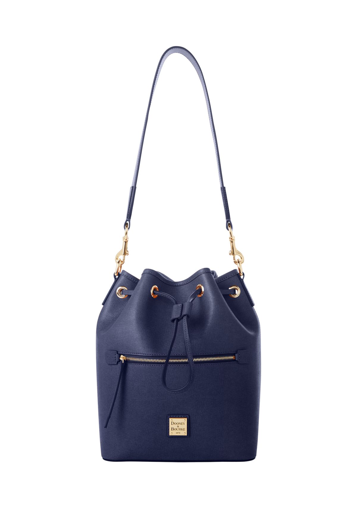Saffiano Drawstring Travel Bag