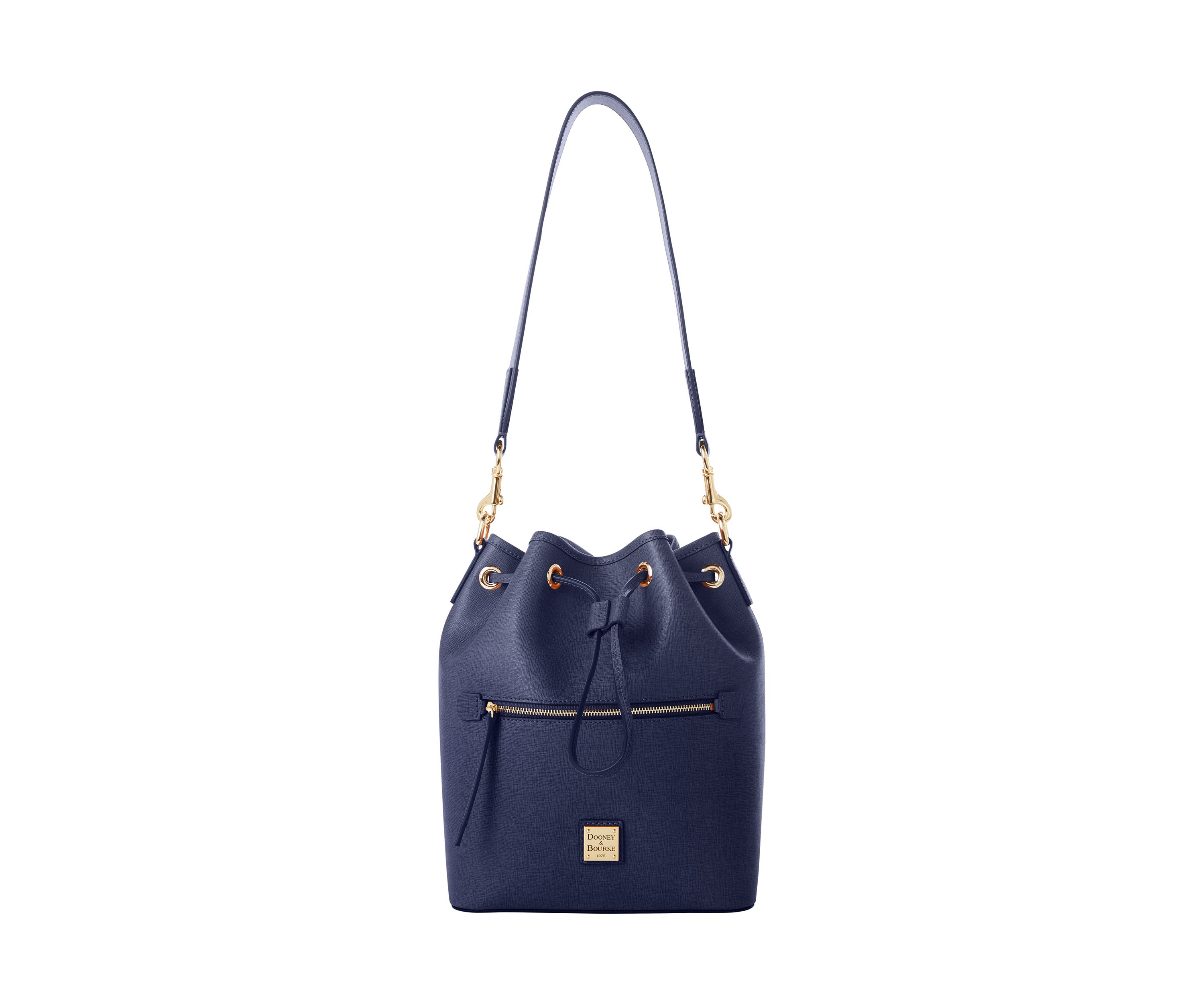 Saffiano Drawstring Travel Bag
