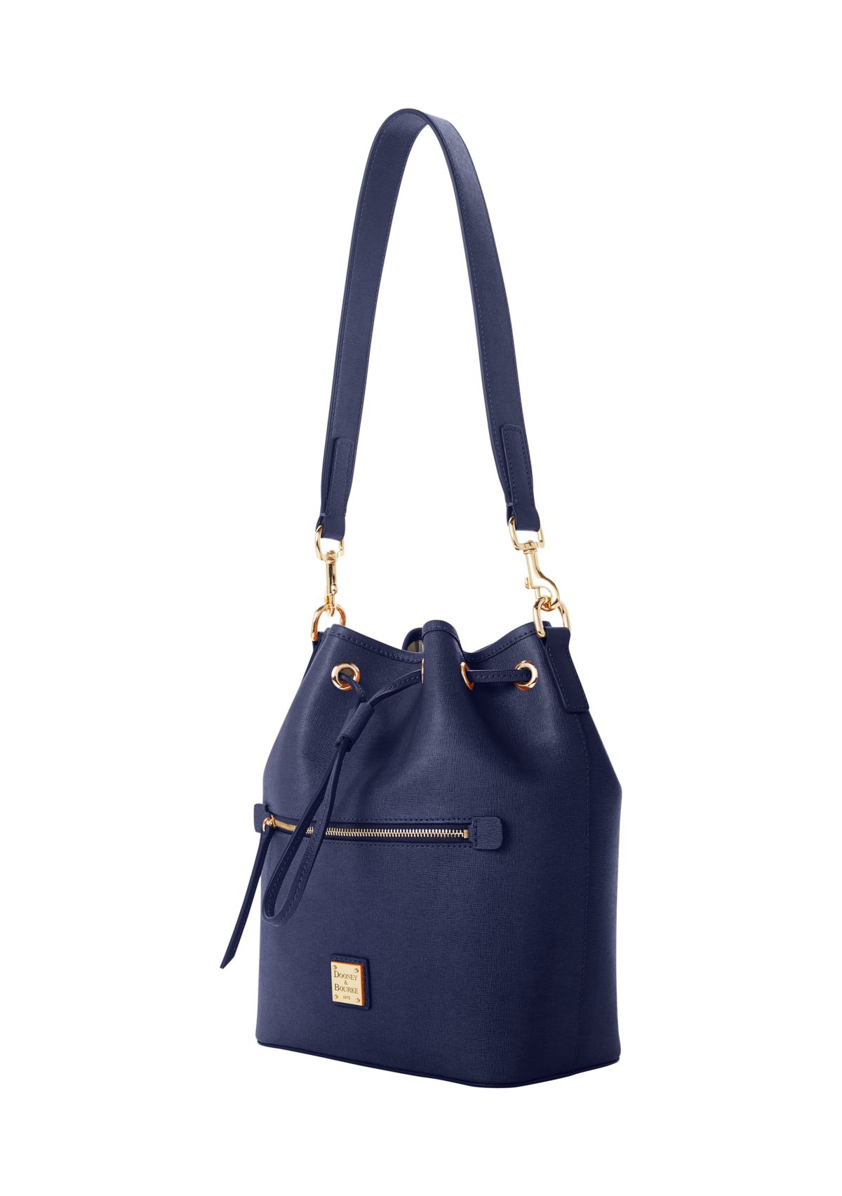 Saffiano Drawstring Travel Bag