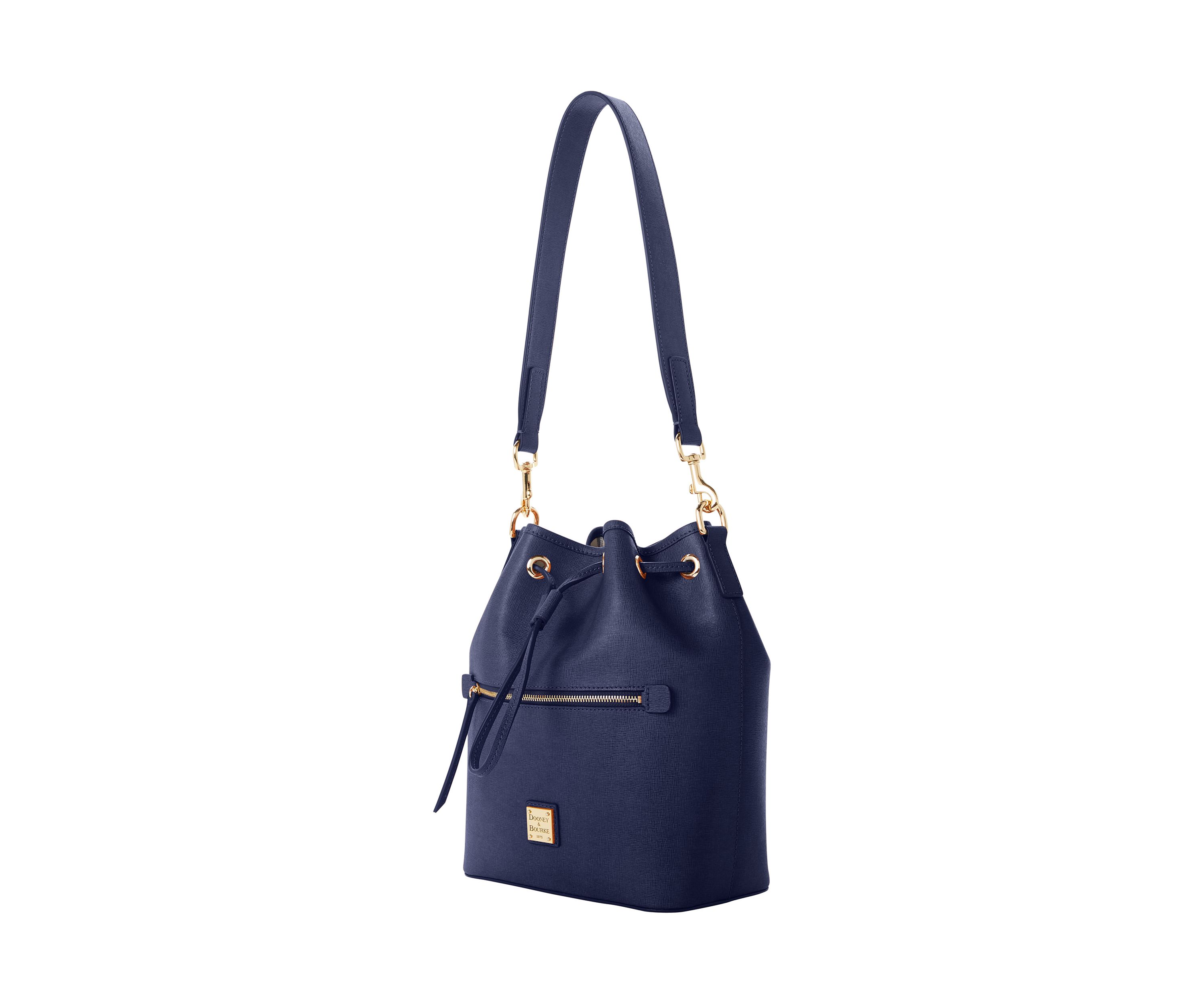 Saffiano Drawstring Travel Bag