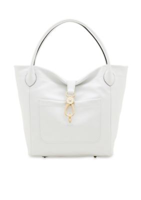 Sac Bandoulière Dooney & Bourke En Toile Logo Allover - Couleur Kaki & Rouge Marron, Taille Medium, Neuf Avec étiquettes