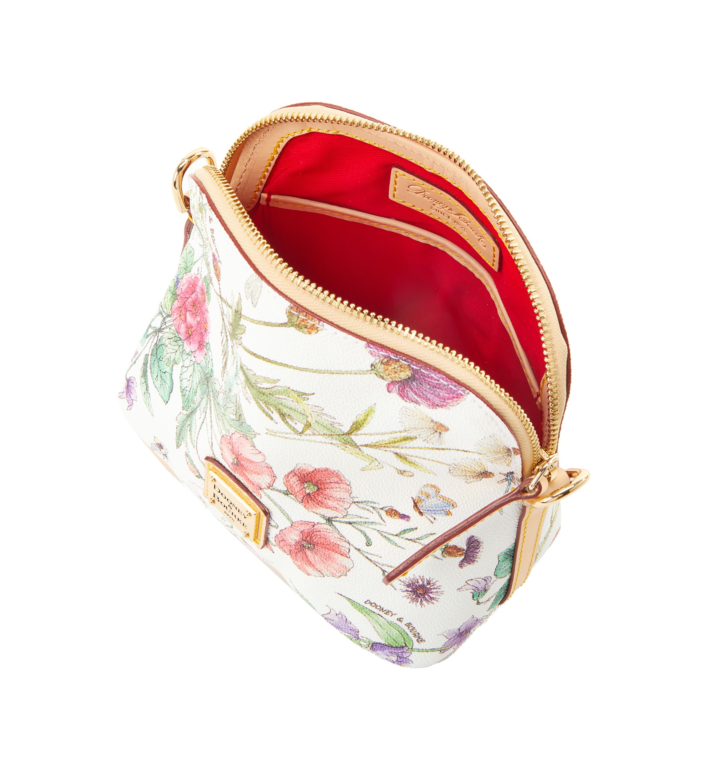 Botanical Domed Zip Crossbody