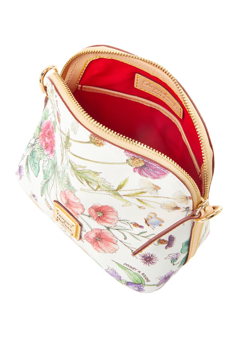 Botanical Domed Zip Crossbody