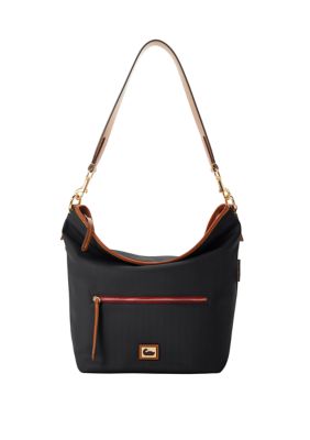 Dooney & Bourke Nylon Hobo, Black -  0799344837907