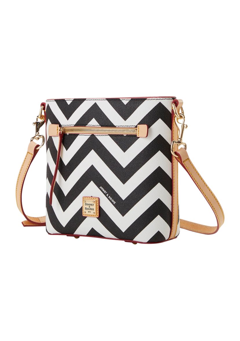 Chevron Small Zip Crossbody Bag