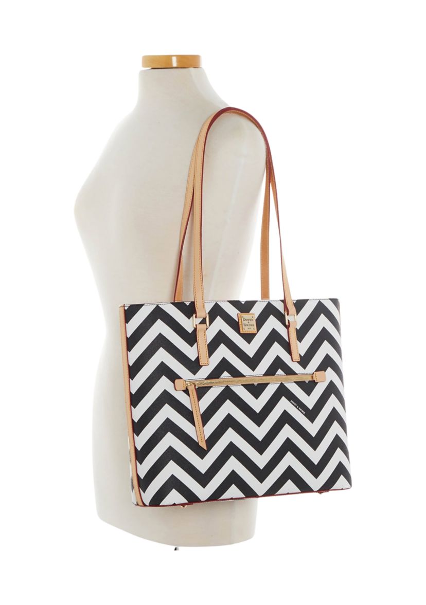 Chevron Large Shopper Tote Bag