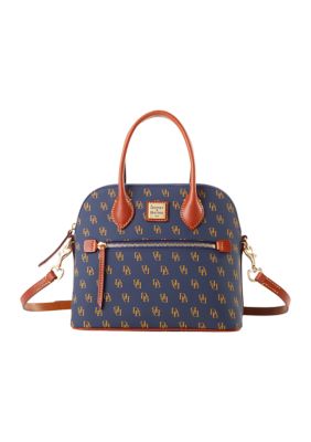 Dooney & Bourke Gretta Signature Domed Satchel