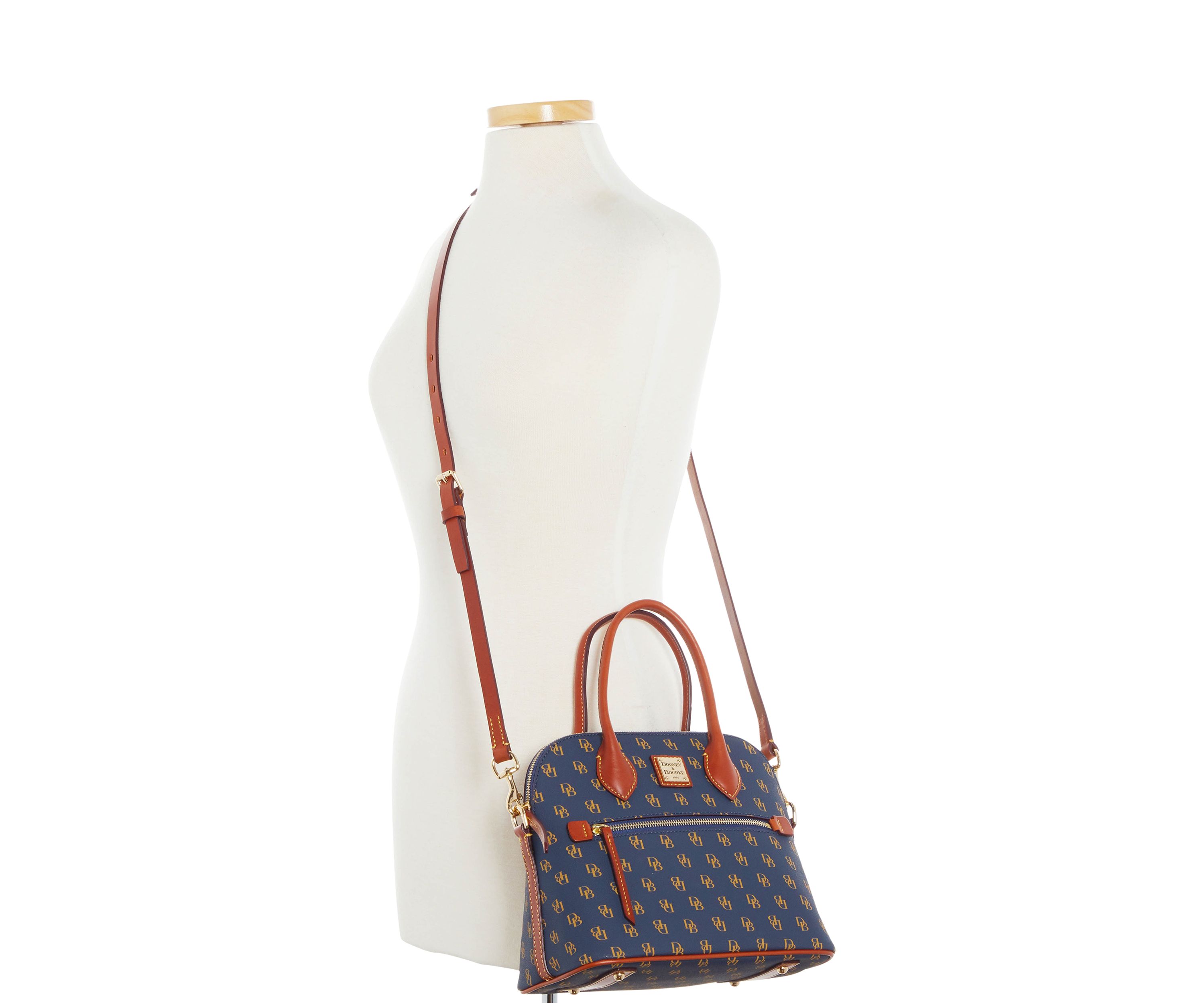 Gretta Signature Domed Satchel