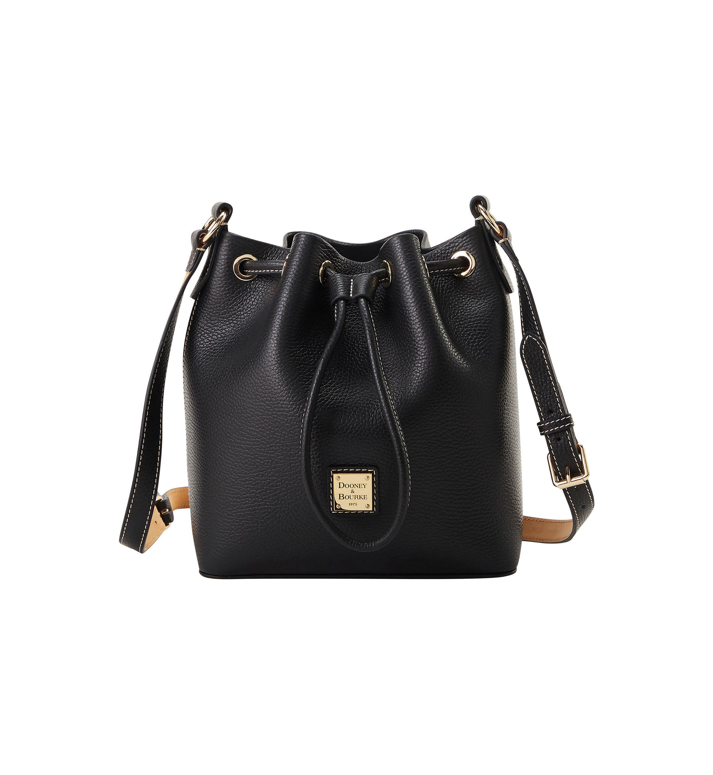 Lucca Leather Drawstring Crossbody