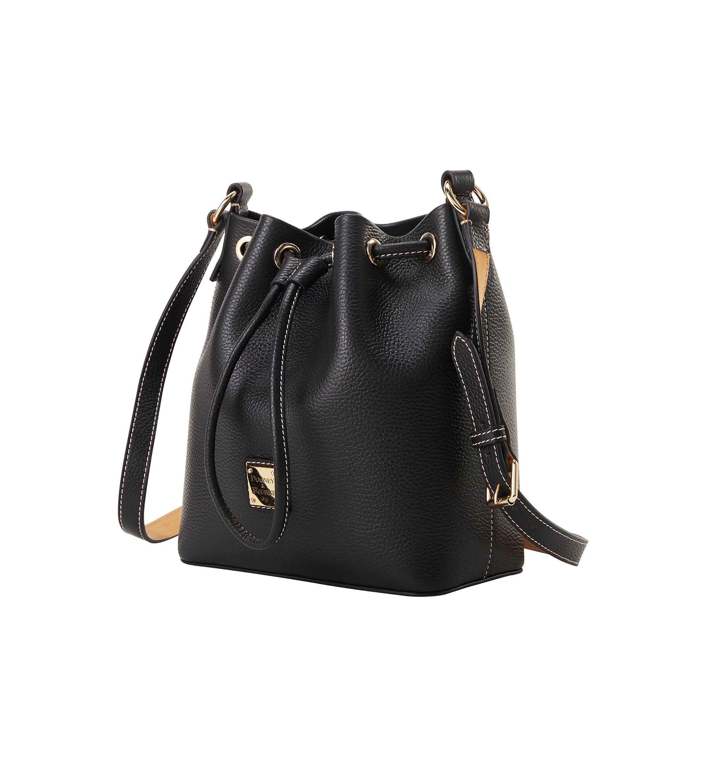 Lucca Leather Drawstring Crossbody