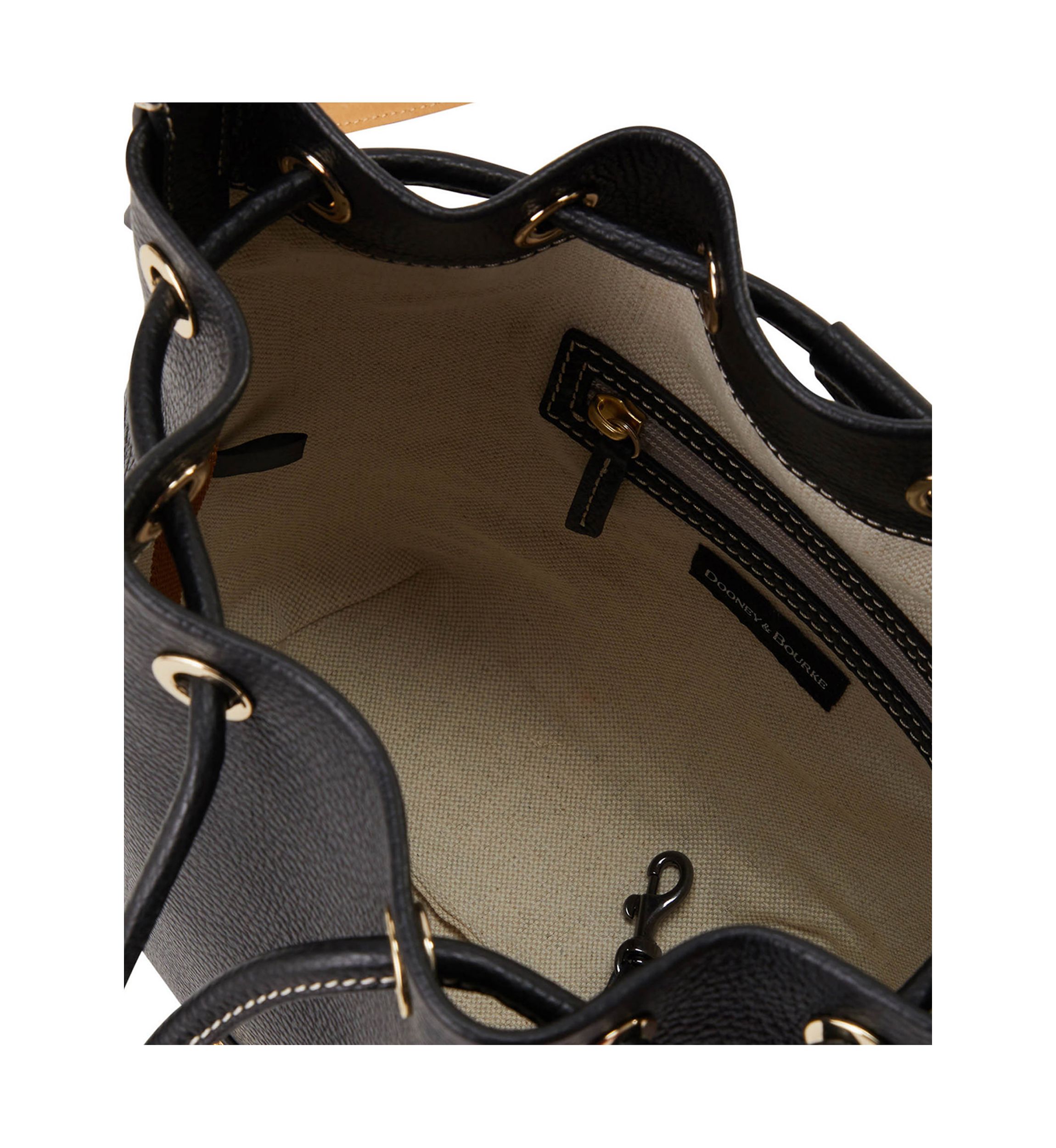 Lucca Leather Drawstring Crossbody