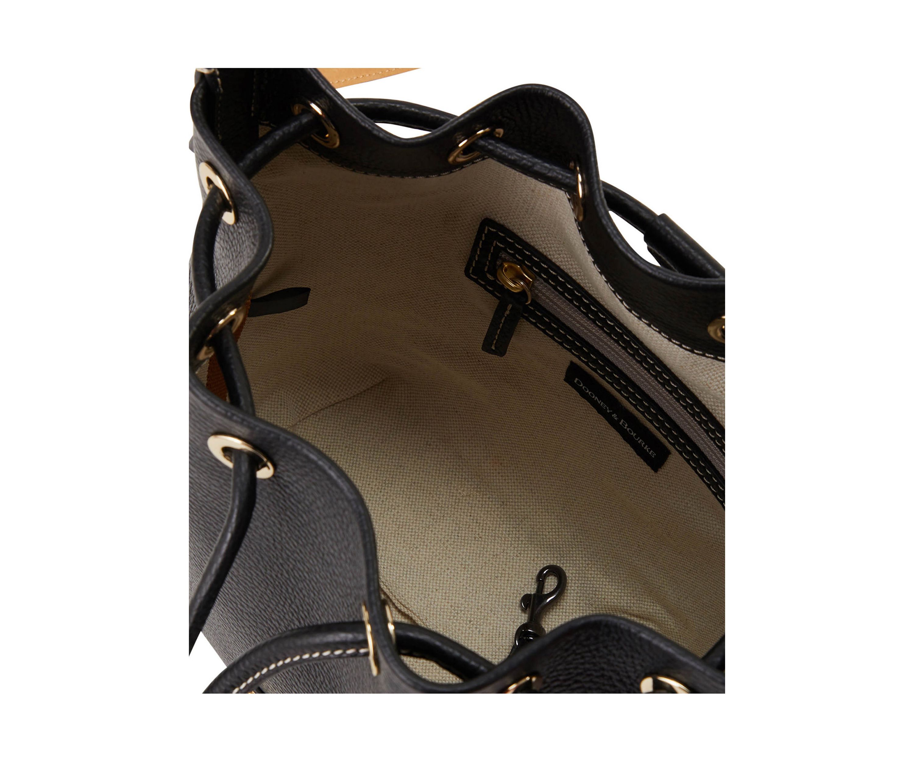 Lucca Leather Drawstring Crossbody