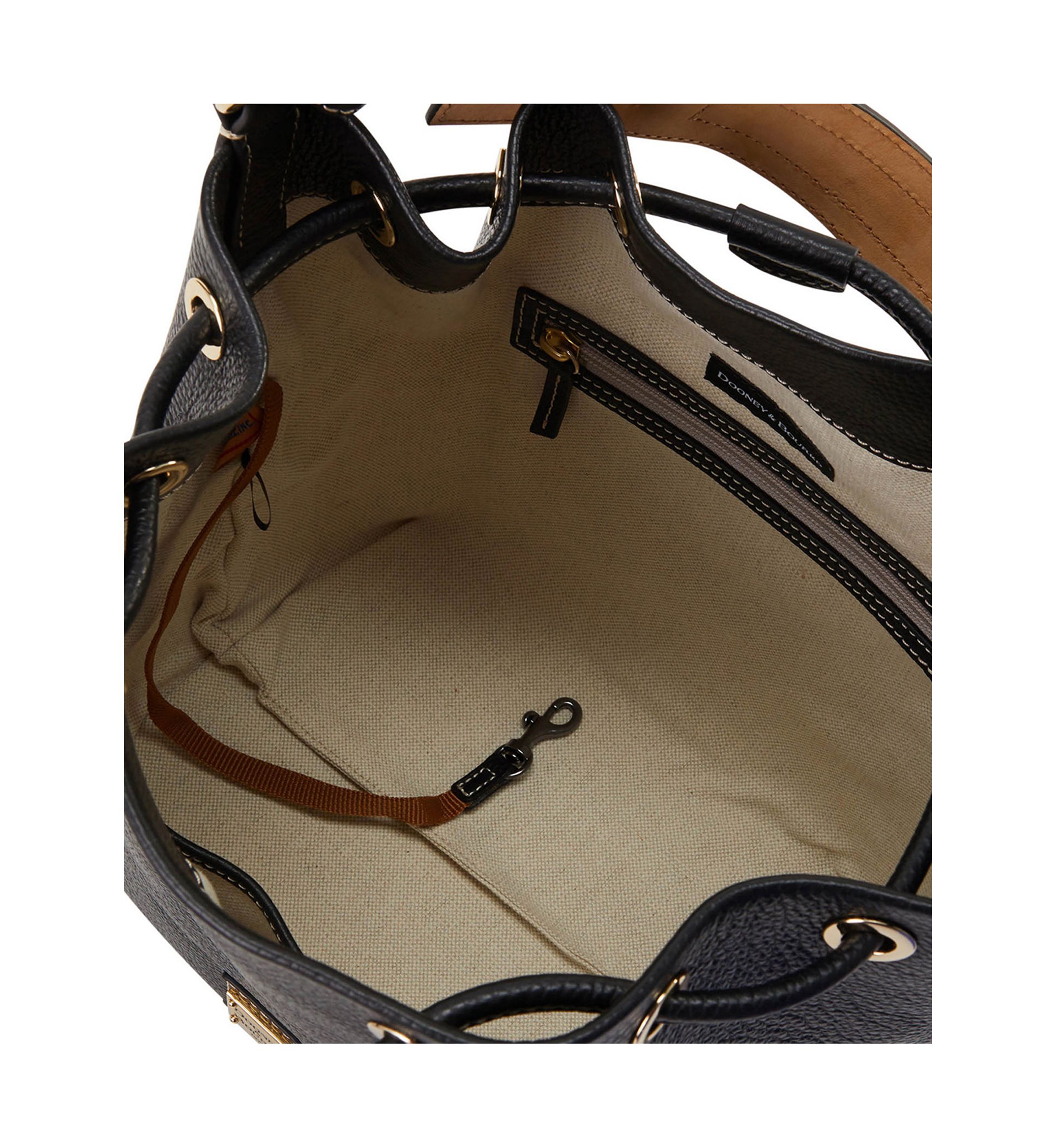 Lucca Leather Drawstring Shoulder Bag