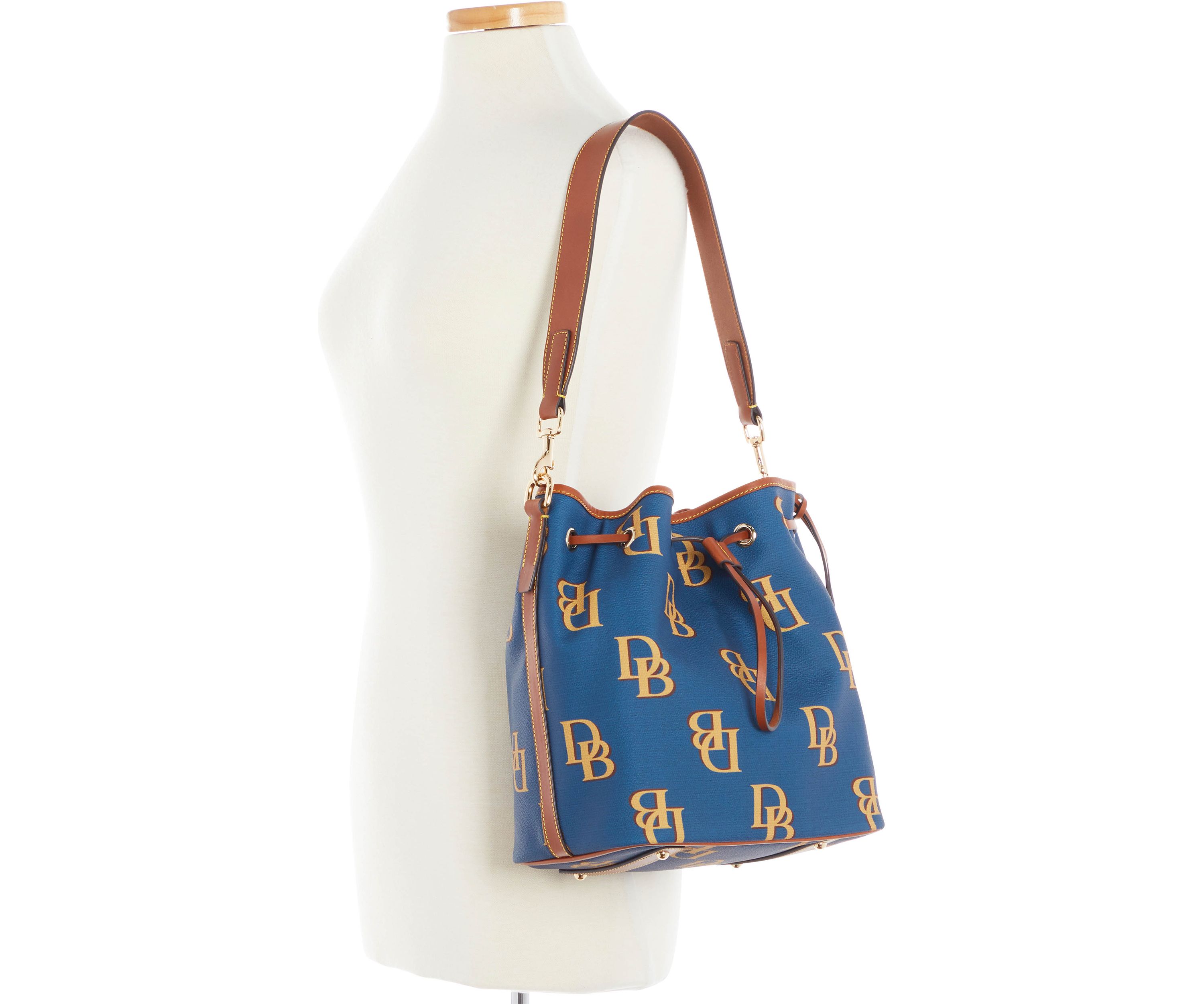Monogram Drawstring Bag