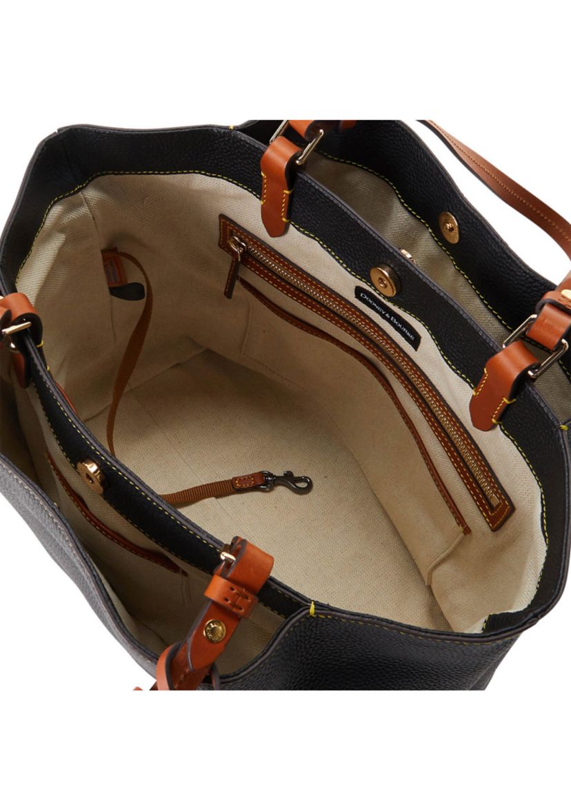 Pebble Grain Flynn Shoulder Bag