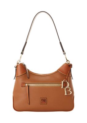 Dooney & Bourke Pebble Grain Crossbody Saddle Bag