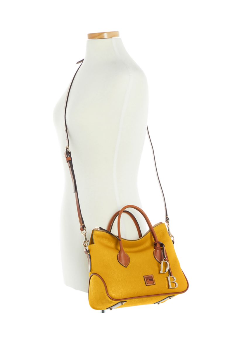 Pebble Leather Satchel
