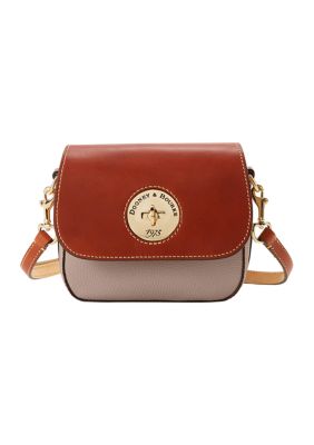 Dooney & Bourke Turnlock Flap Saddle Bag -  0196546260876