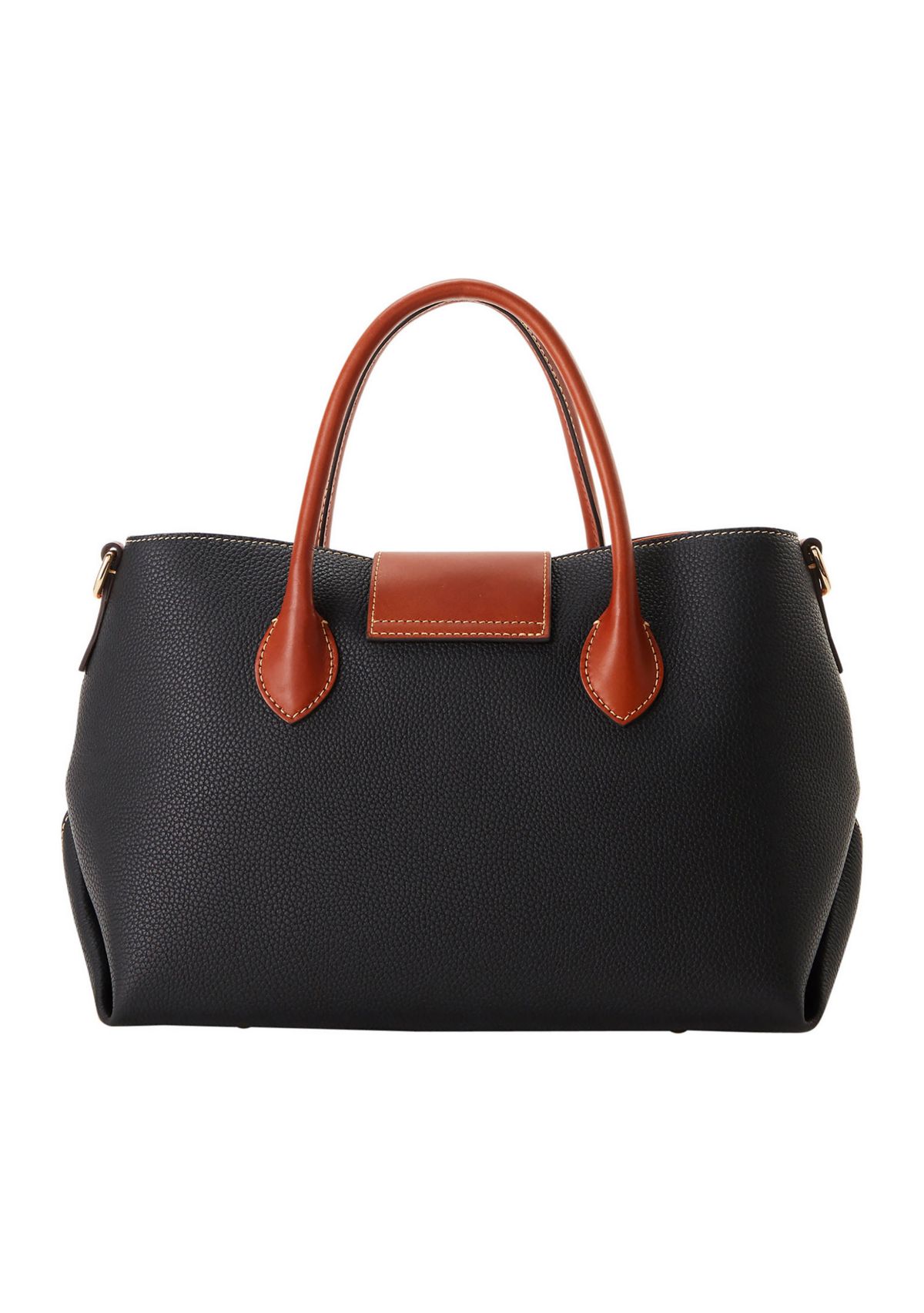 Turnlock Handle Tote Bag 