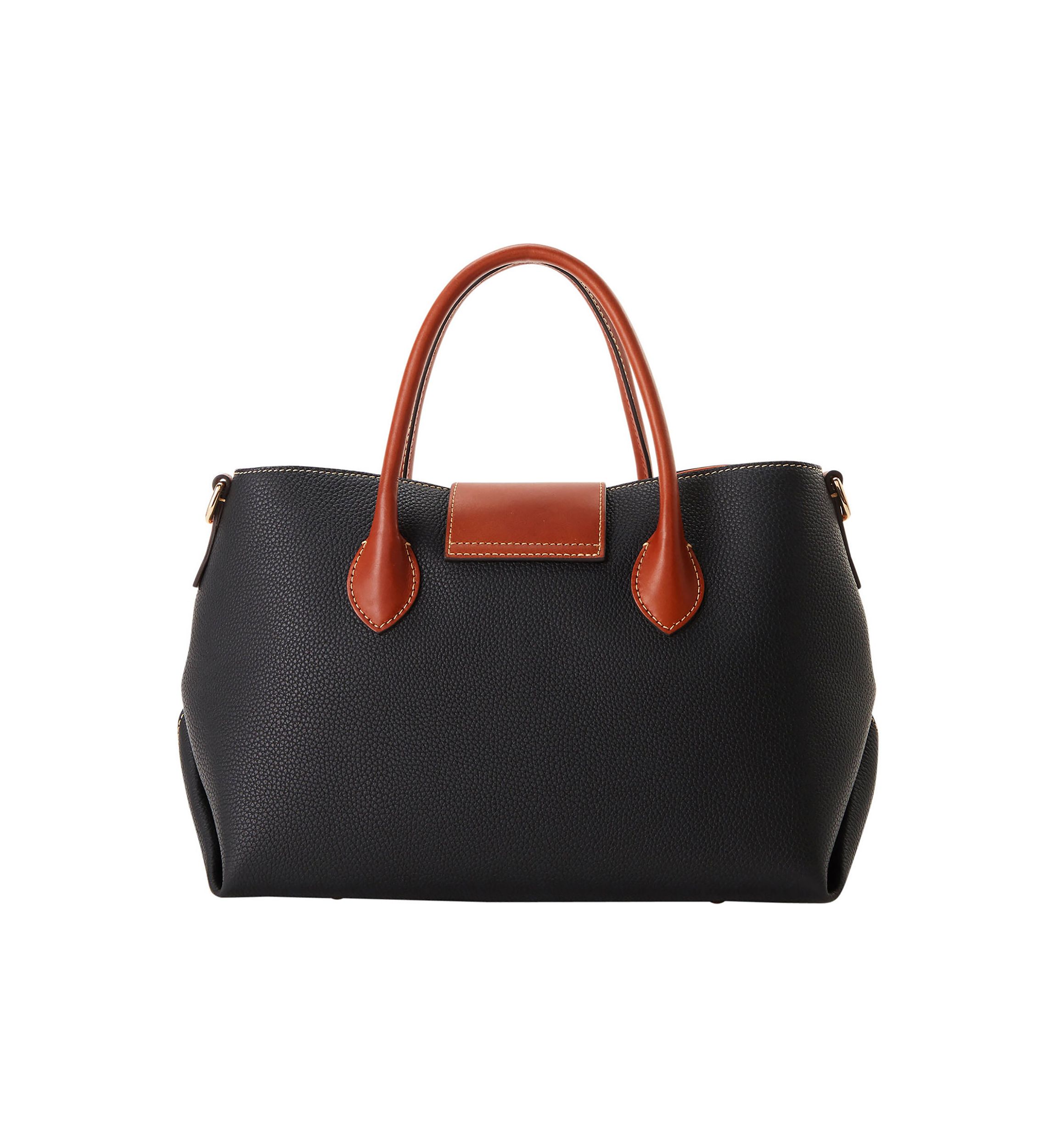 Turnlock Handle Tote Bag 