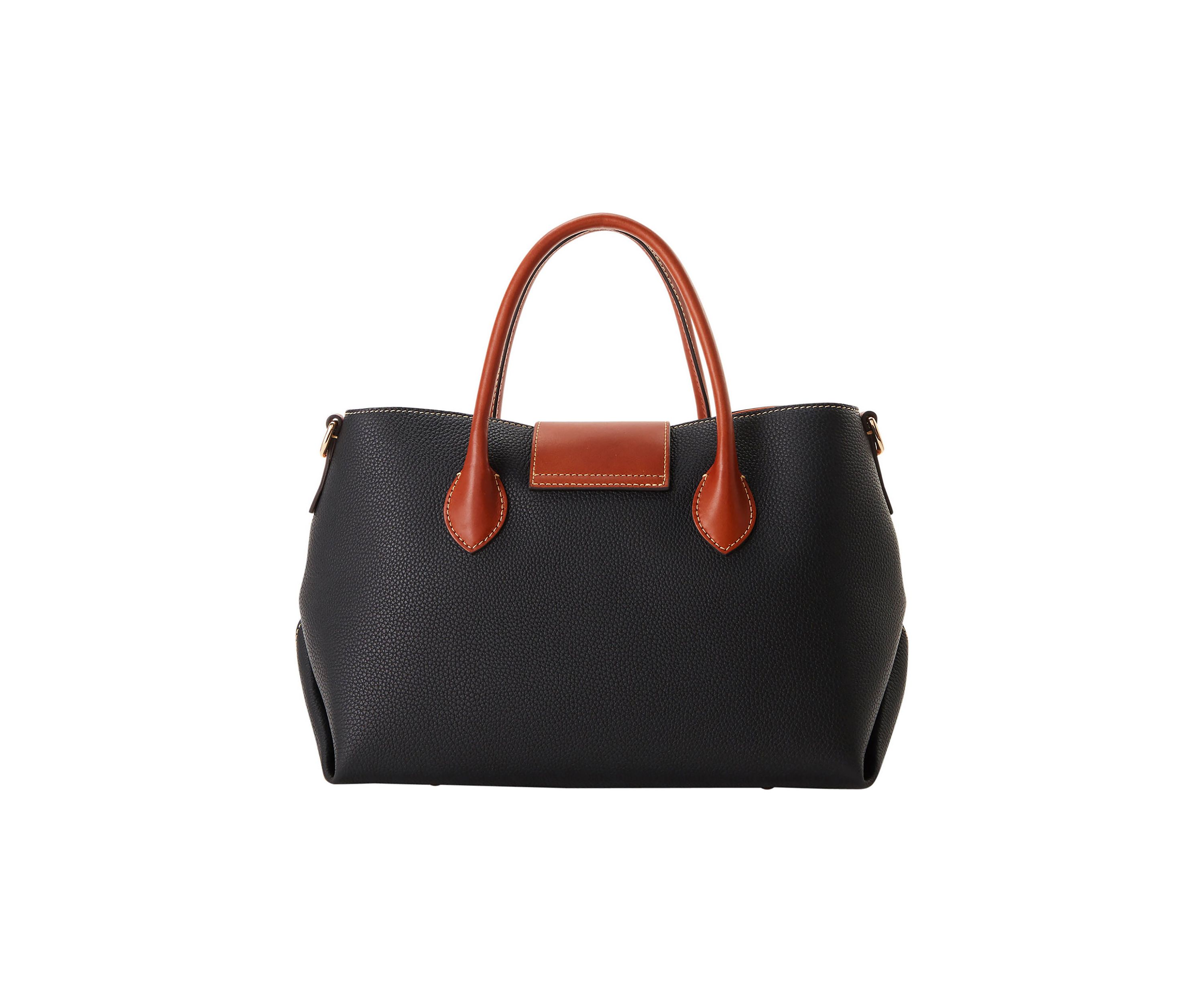 Turnlock Handle Tote Bag 