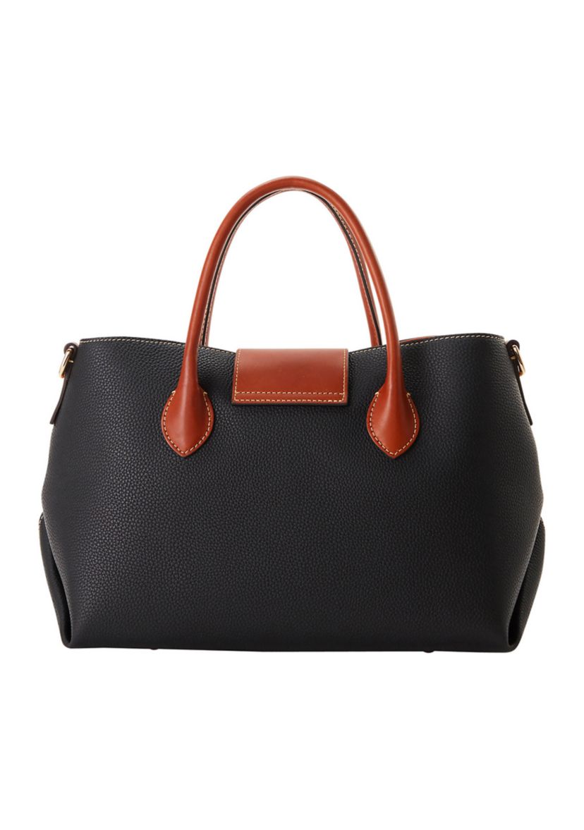 Turnlock Handle Tote Bag 