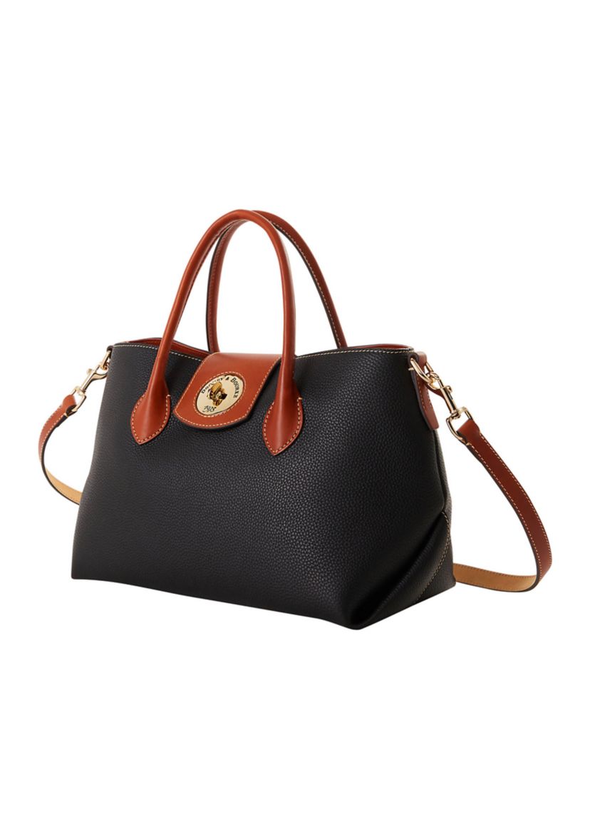 Turnlock Handle Tote Bag 