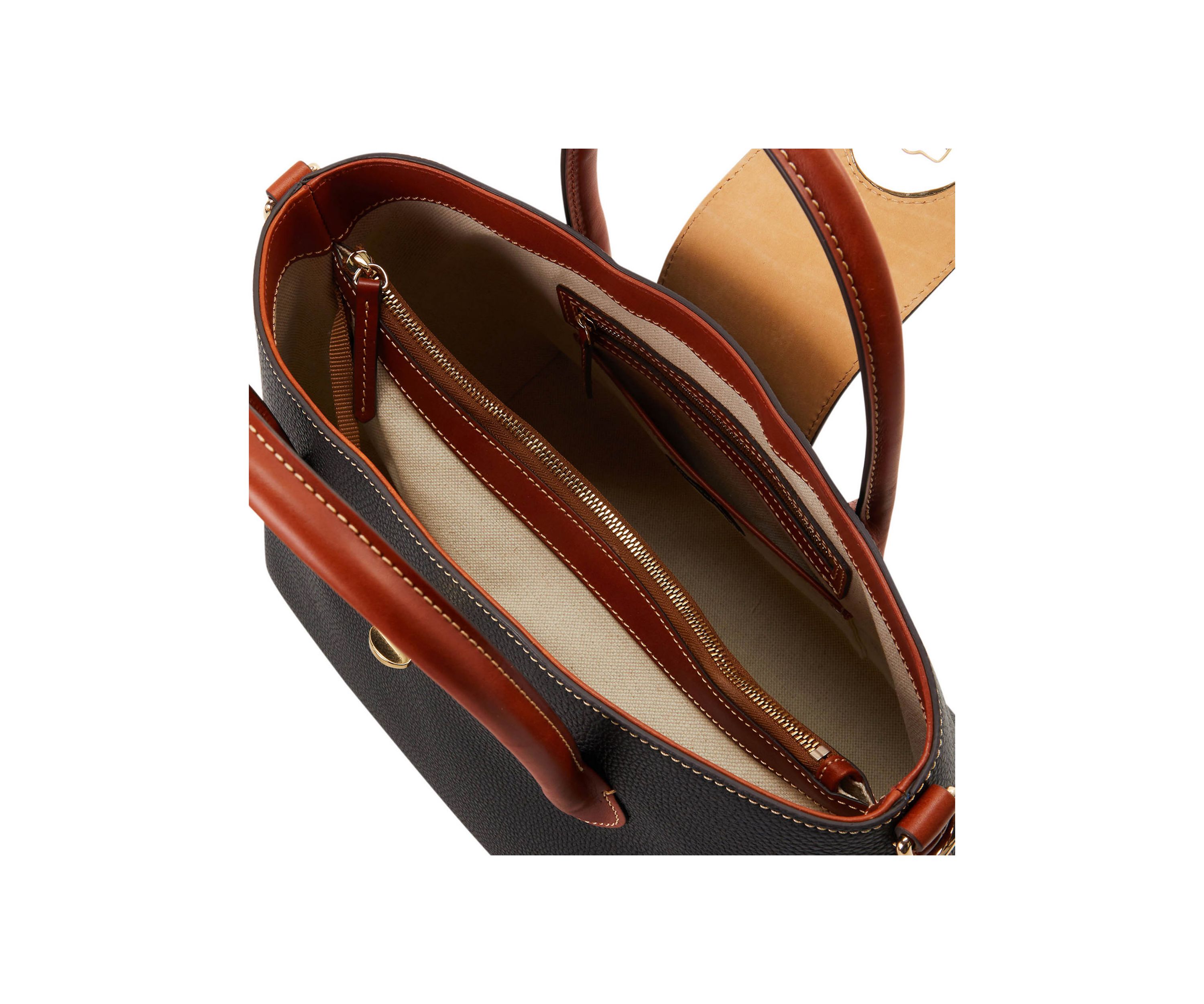 Turnlock Handle Tote Bag 