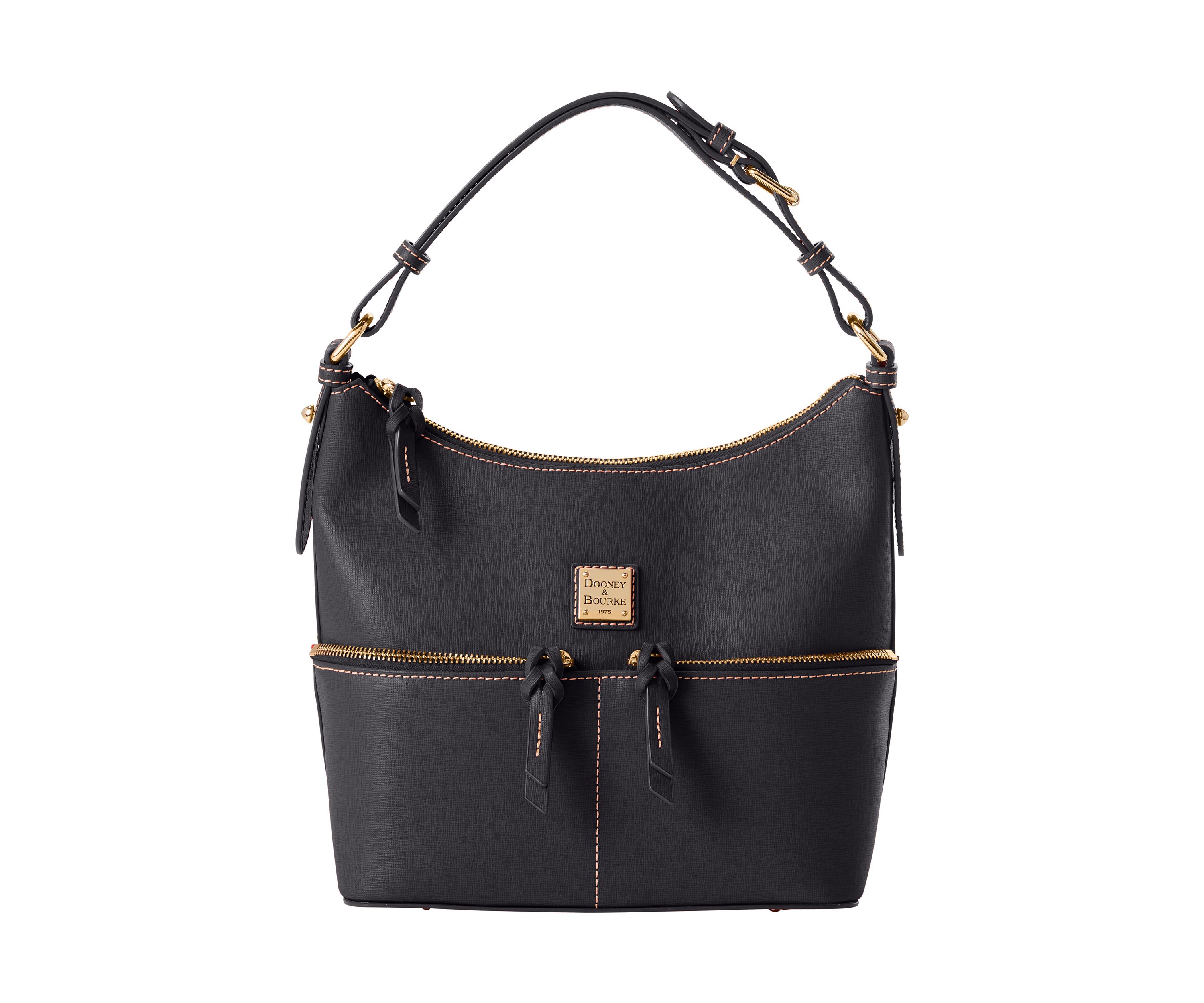 Saffiano Small Pocket Sac Handbag