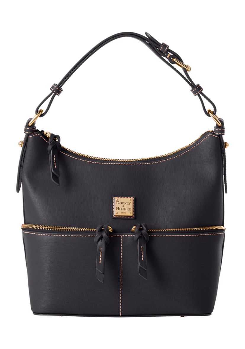 Saffiano Small Pocket Sac Handbag