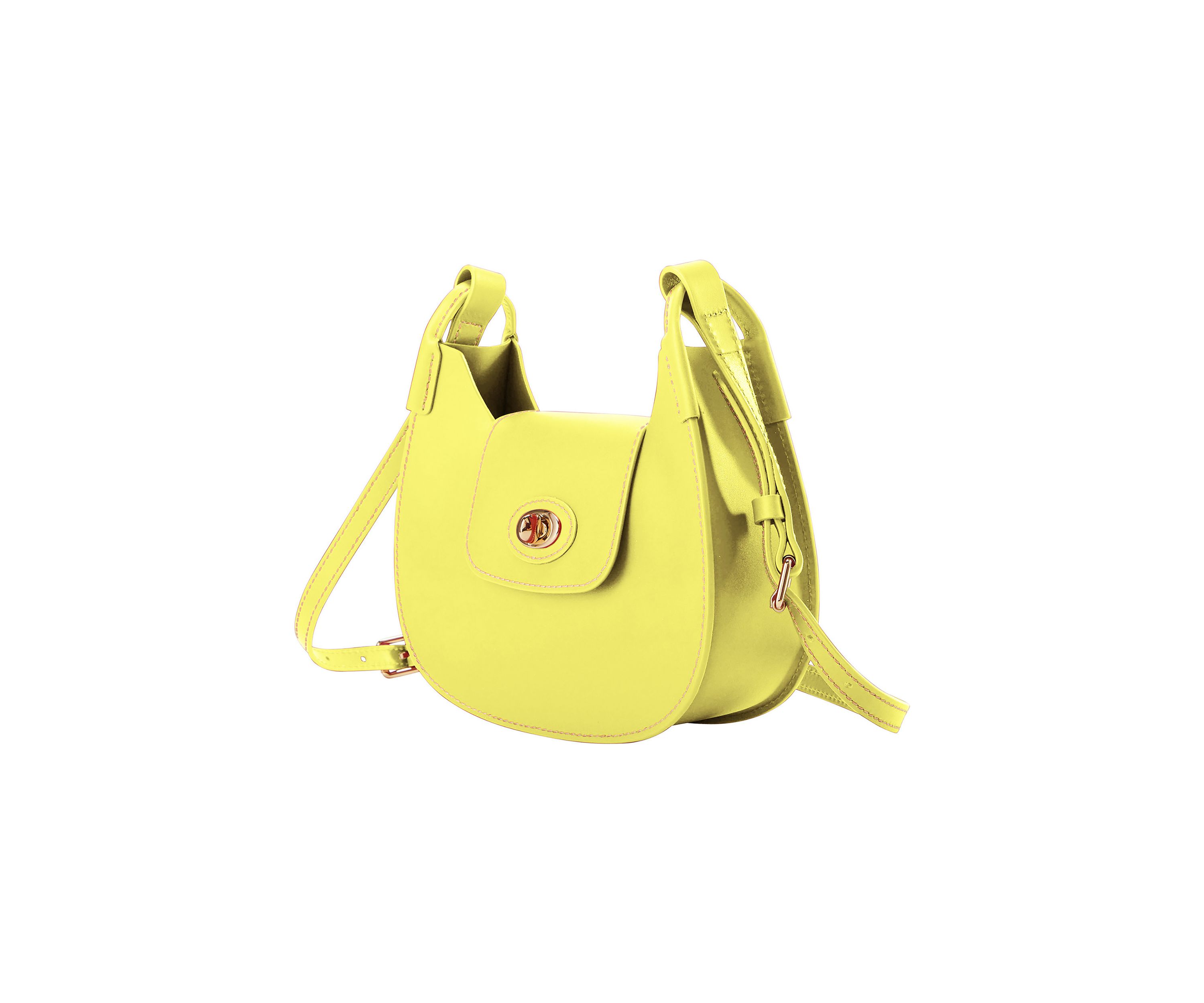 Sweety Leather Crossbody Hobo Bag
