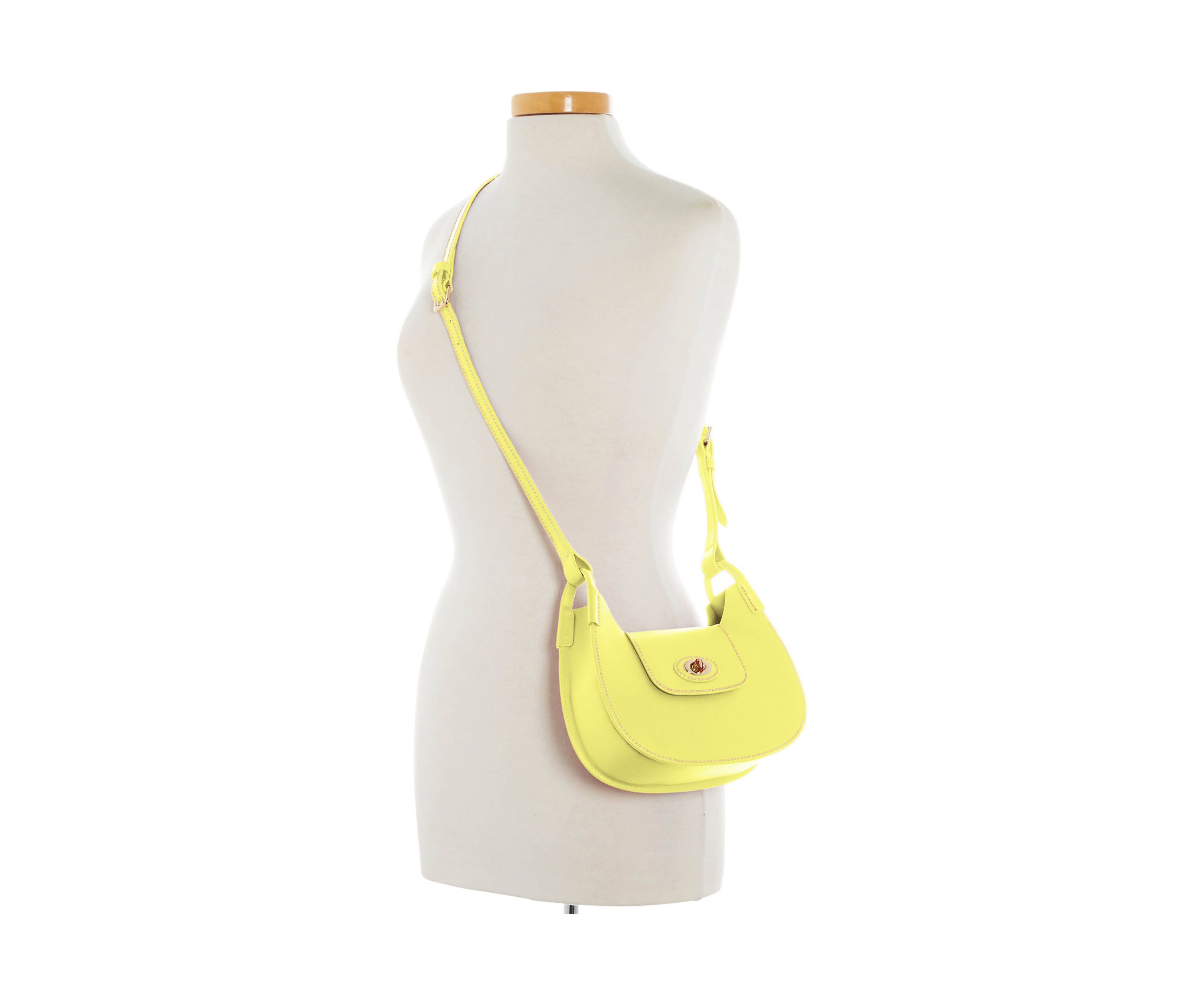 Sweety Leather Crossbody Hobo Bag