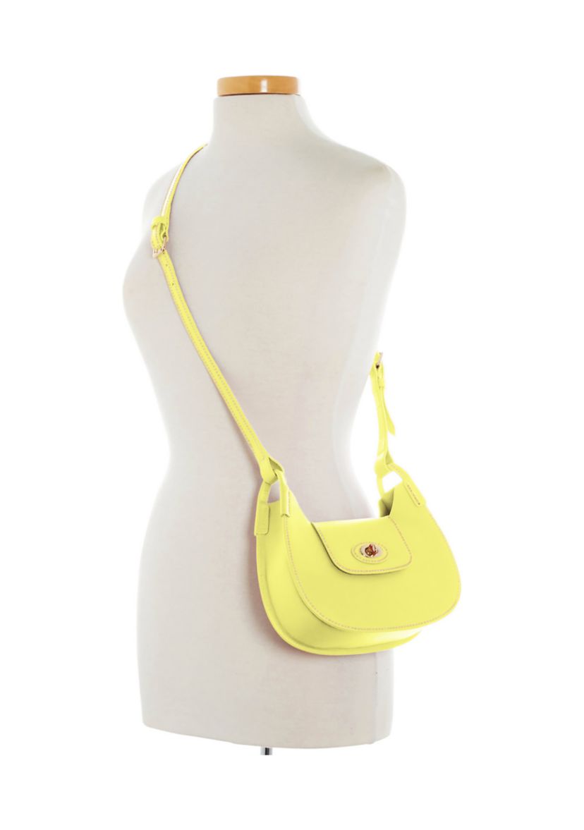 Sweety Leather Crossbody Hobo Bag