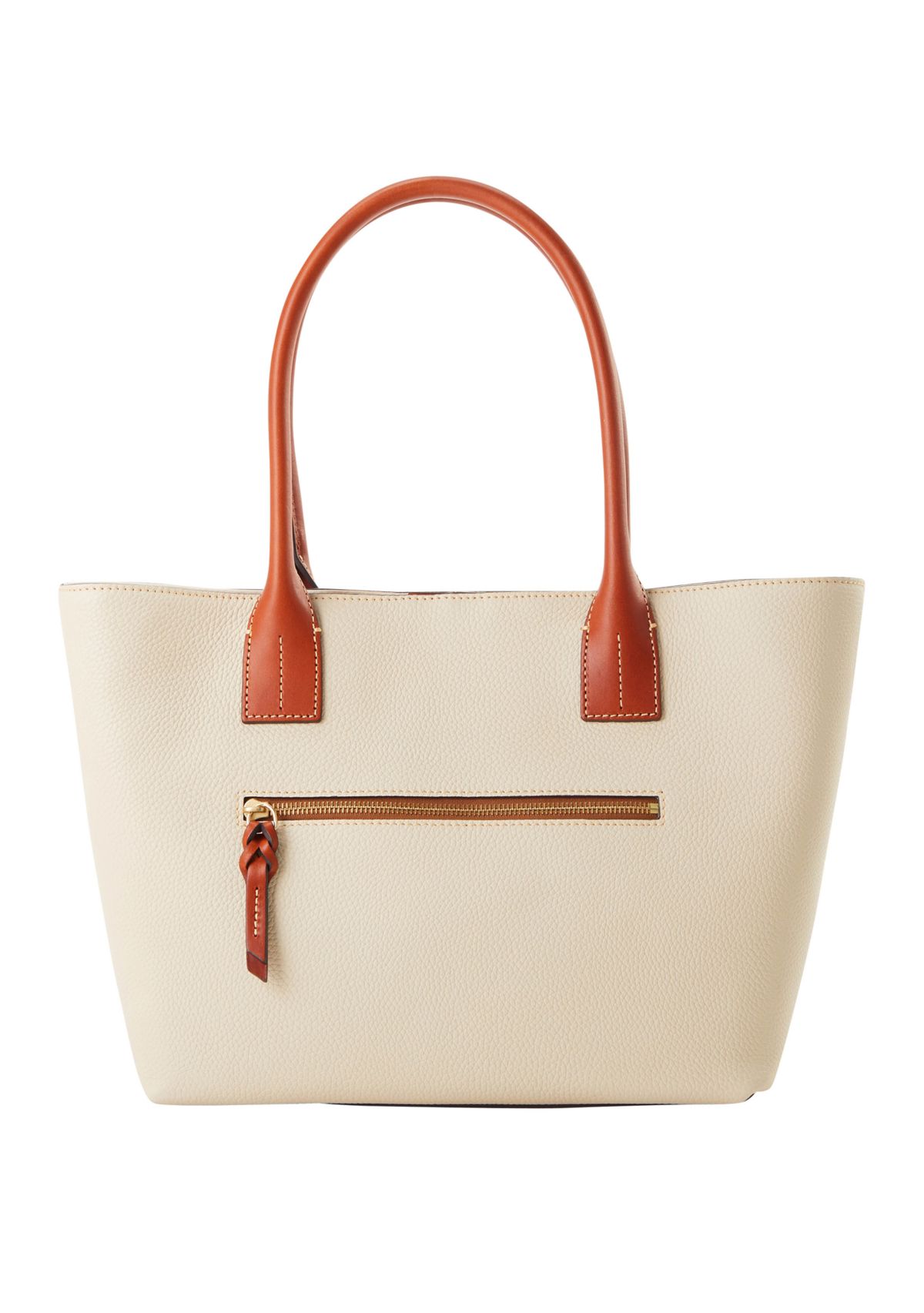 Pebble Leather Small Russle Tote