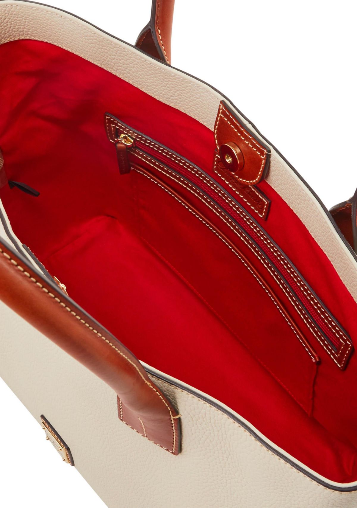 Pebble Leather Small Russle Tote