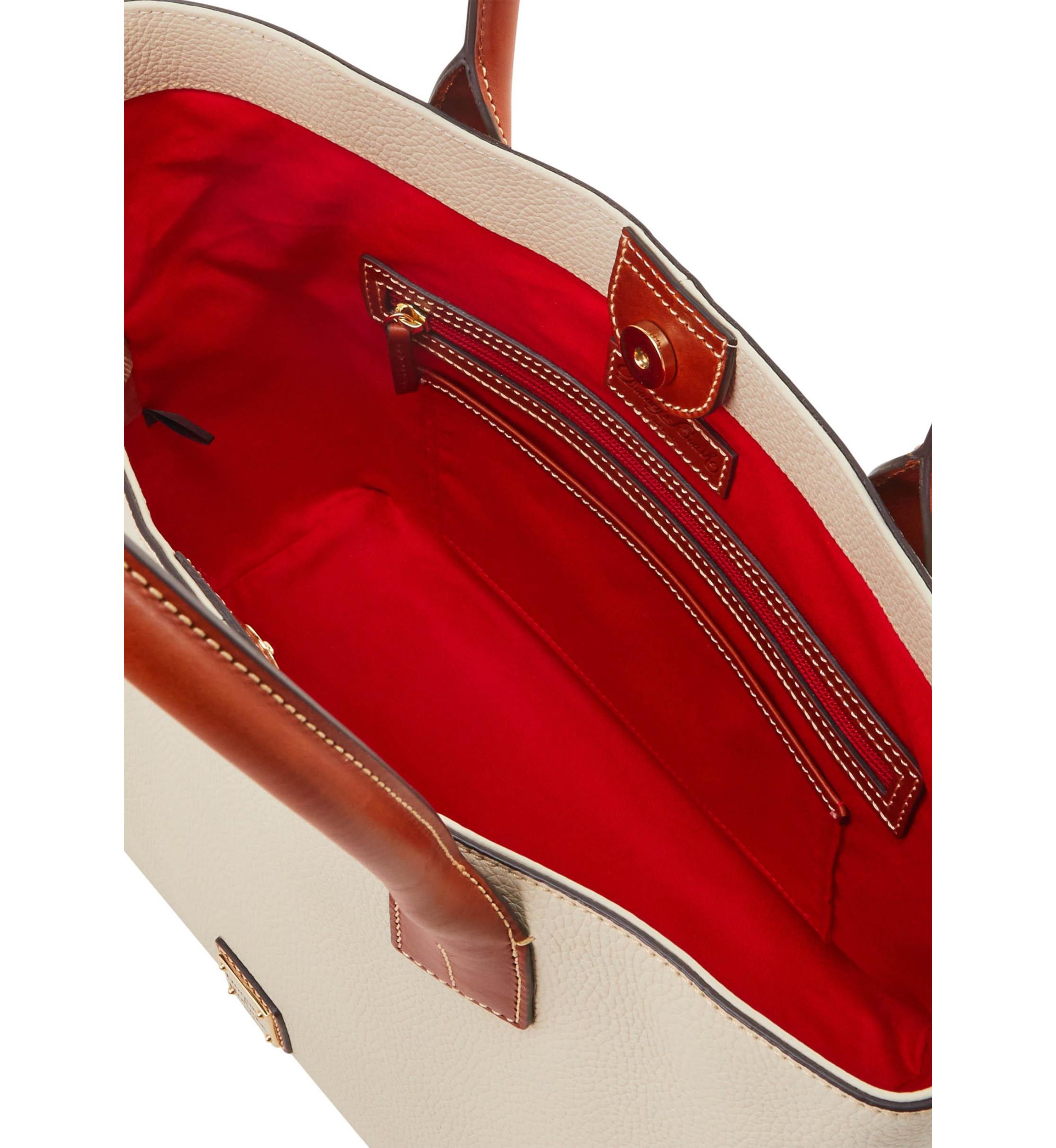 Pebble Leather Small Russle Tote
