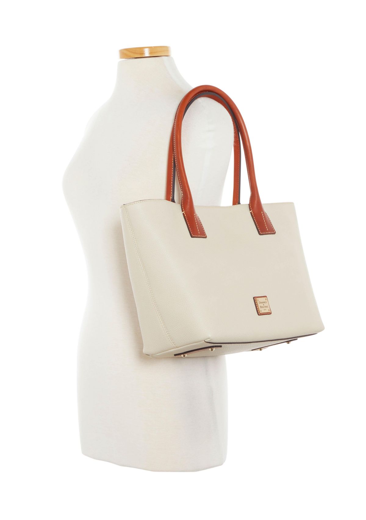 Pebble Leather Small Russle Tote