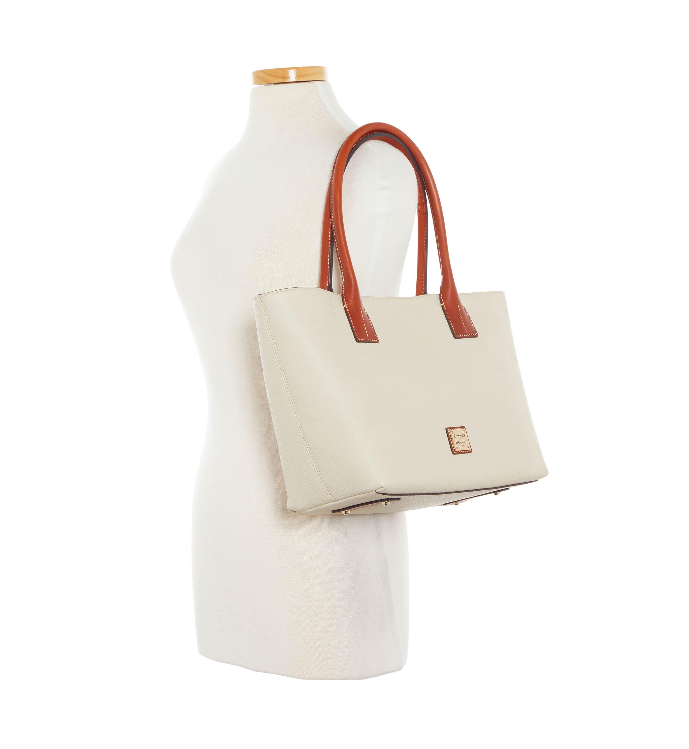 Pebble Leather Small Russle Tote
